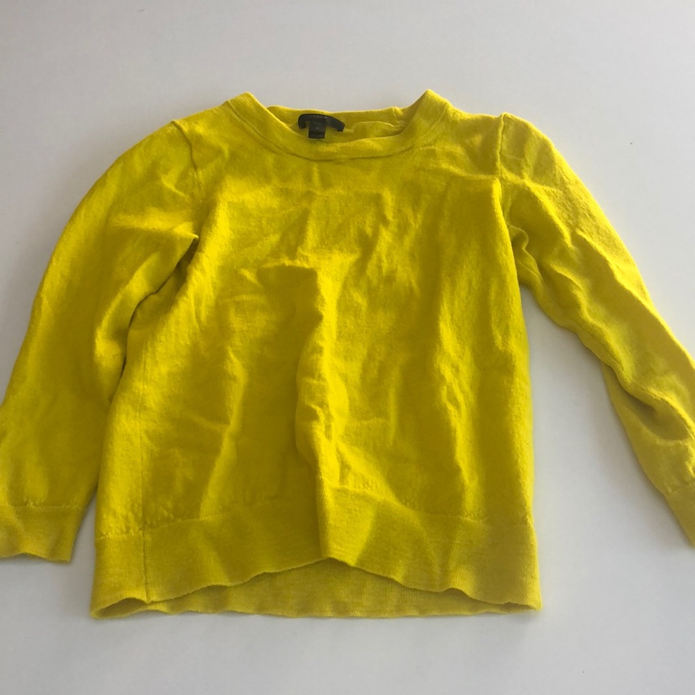 J. Crew Yellow sweater